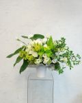 白綠色系高雅盆花